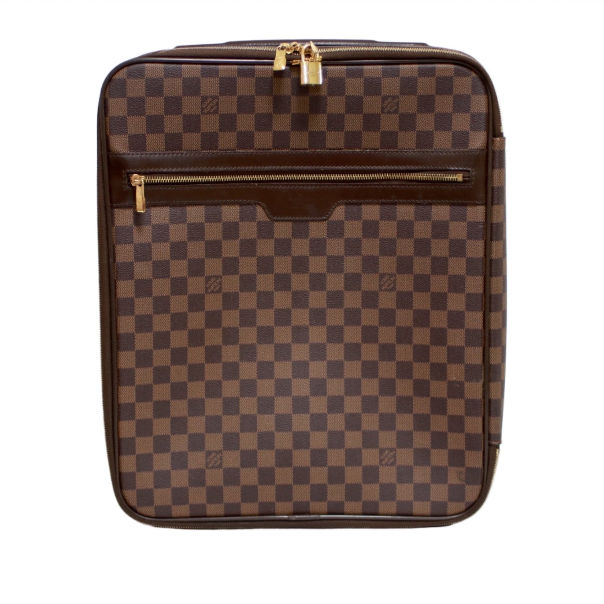 Louis Vuitton Pegase 45 Damier Ebene Rolling Luggage Used