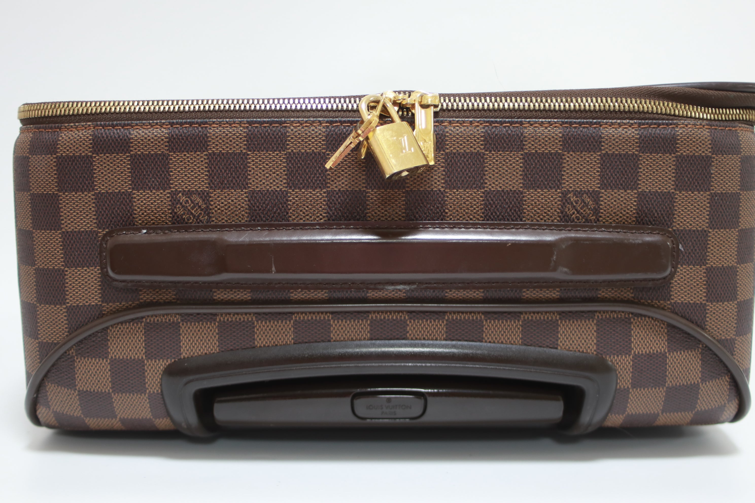 Louis Vuitton Pegase 45 Damier Ebene Rolling Luggage Used