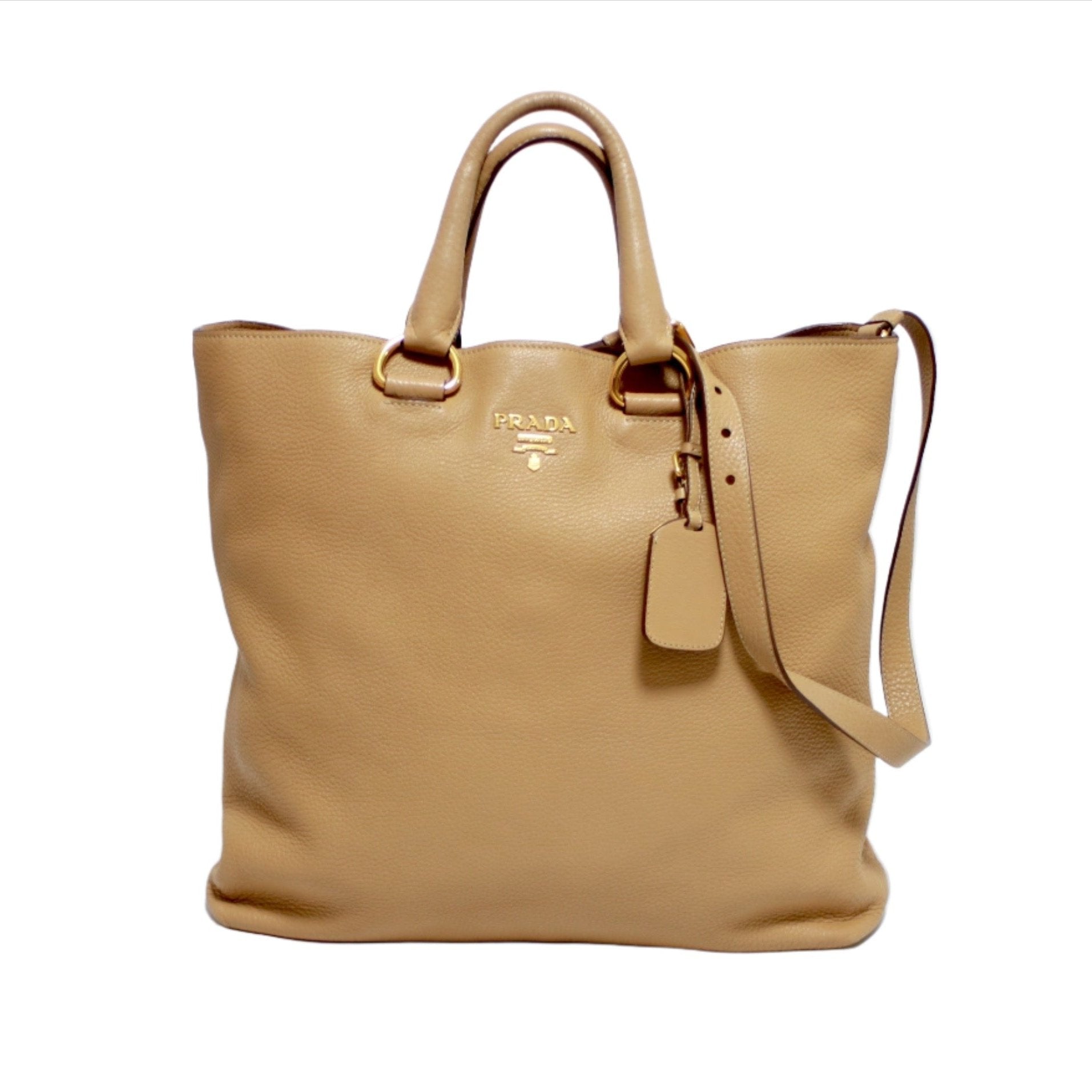 Borsa Prada Vitello Daino in pelle bidirezionale usata