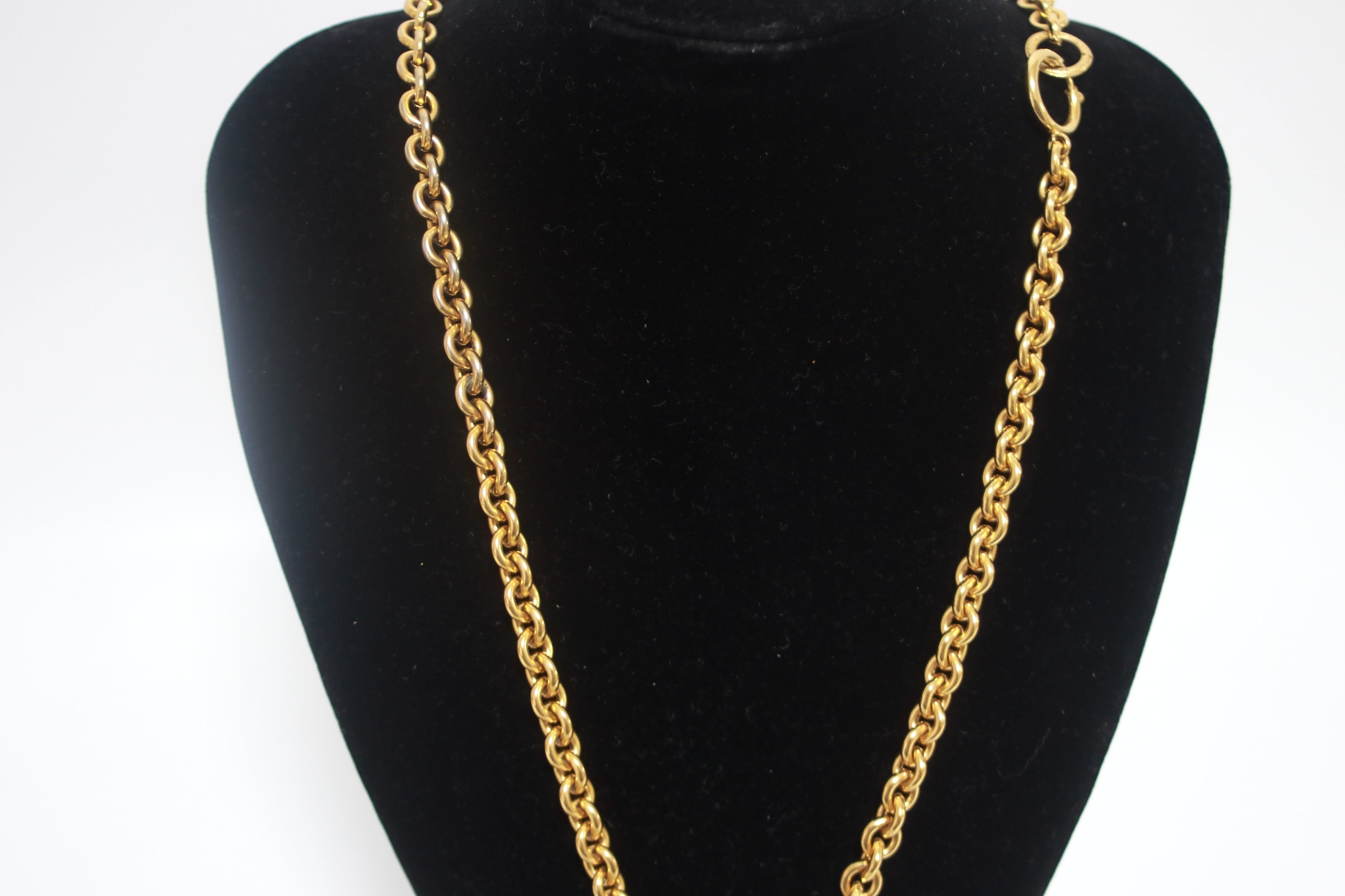Chanel Vintage Gold Plated Necklace