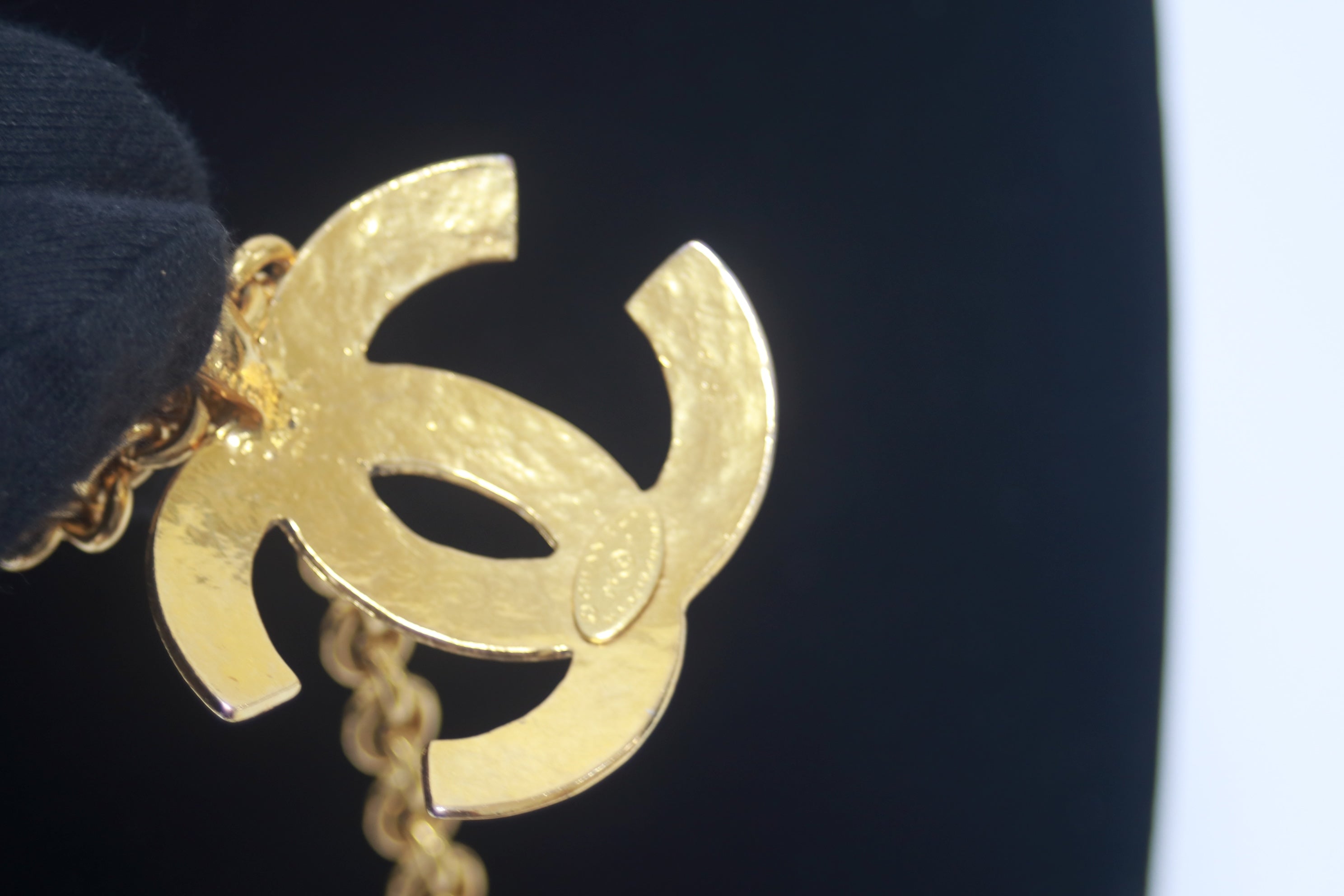 Chanel Vintage Gold Plated Necklace