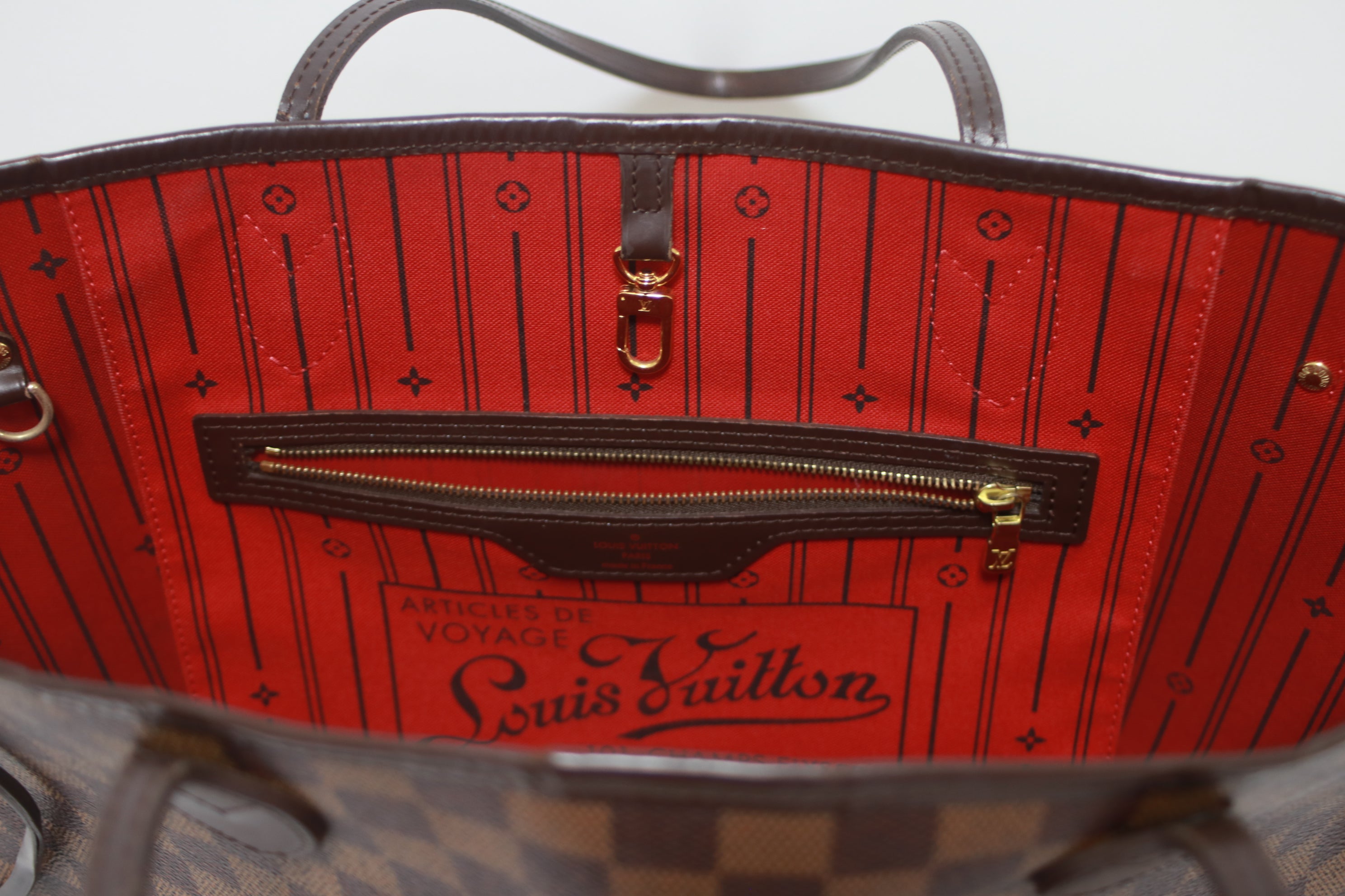 Louis Vuitton Neverfull MM Damier Ebene Used