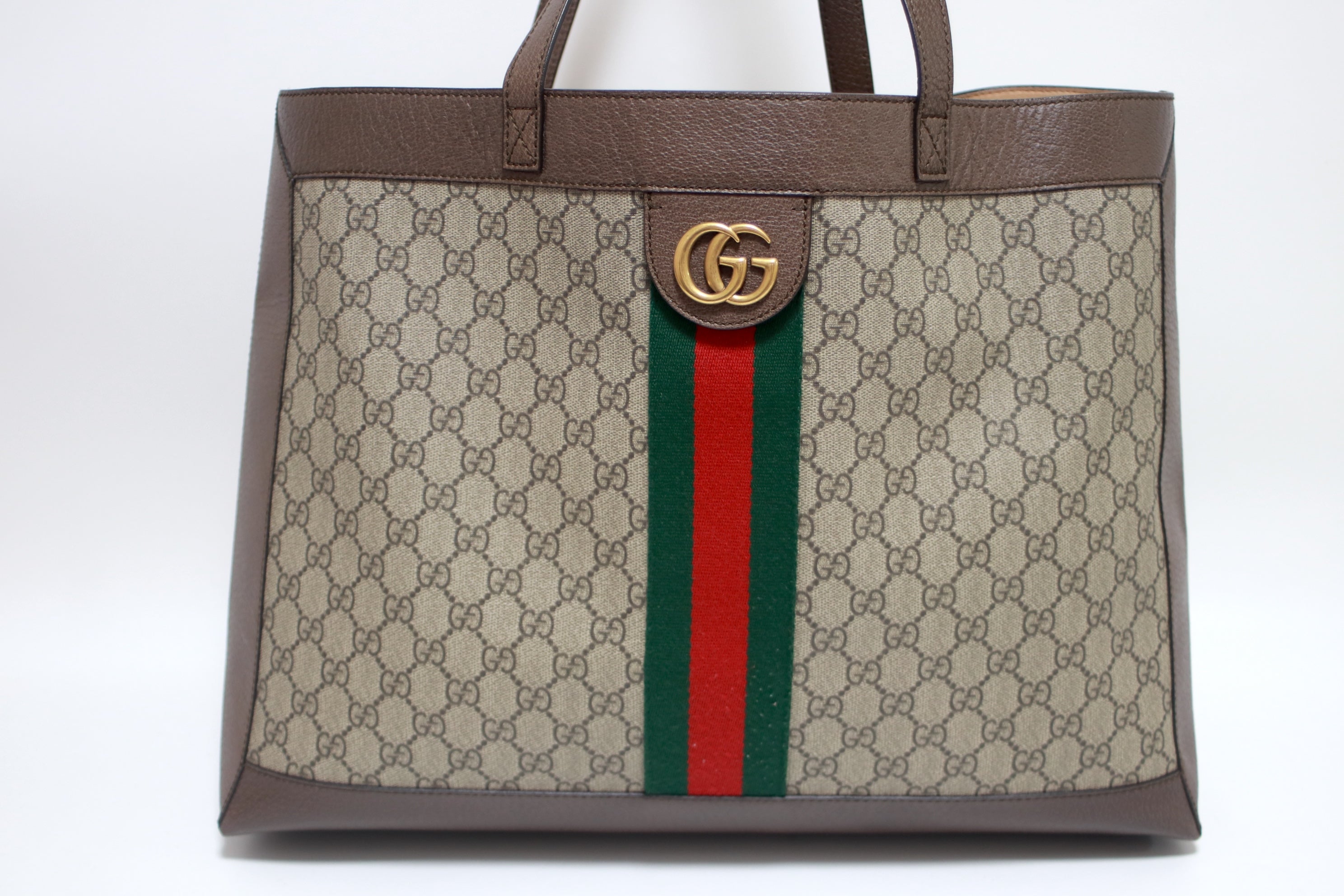 Borsa tote media morbida Gucci Ophidia usata 