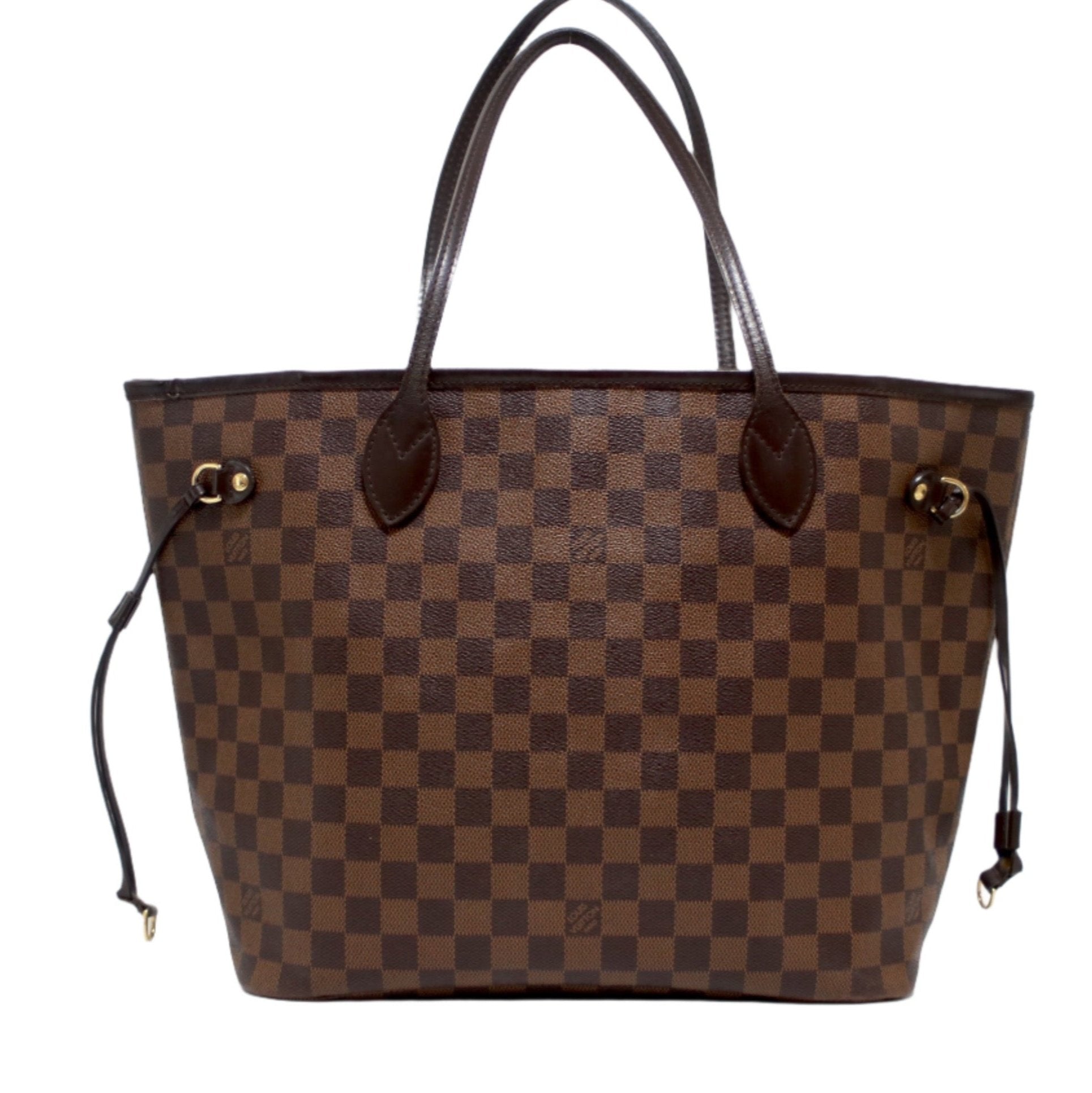 Louis Vuitton Neverfull MM Shoulder Tote Bag Used