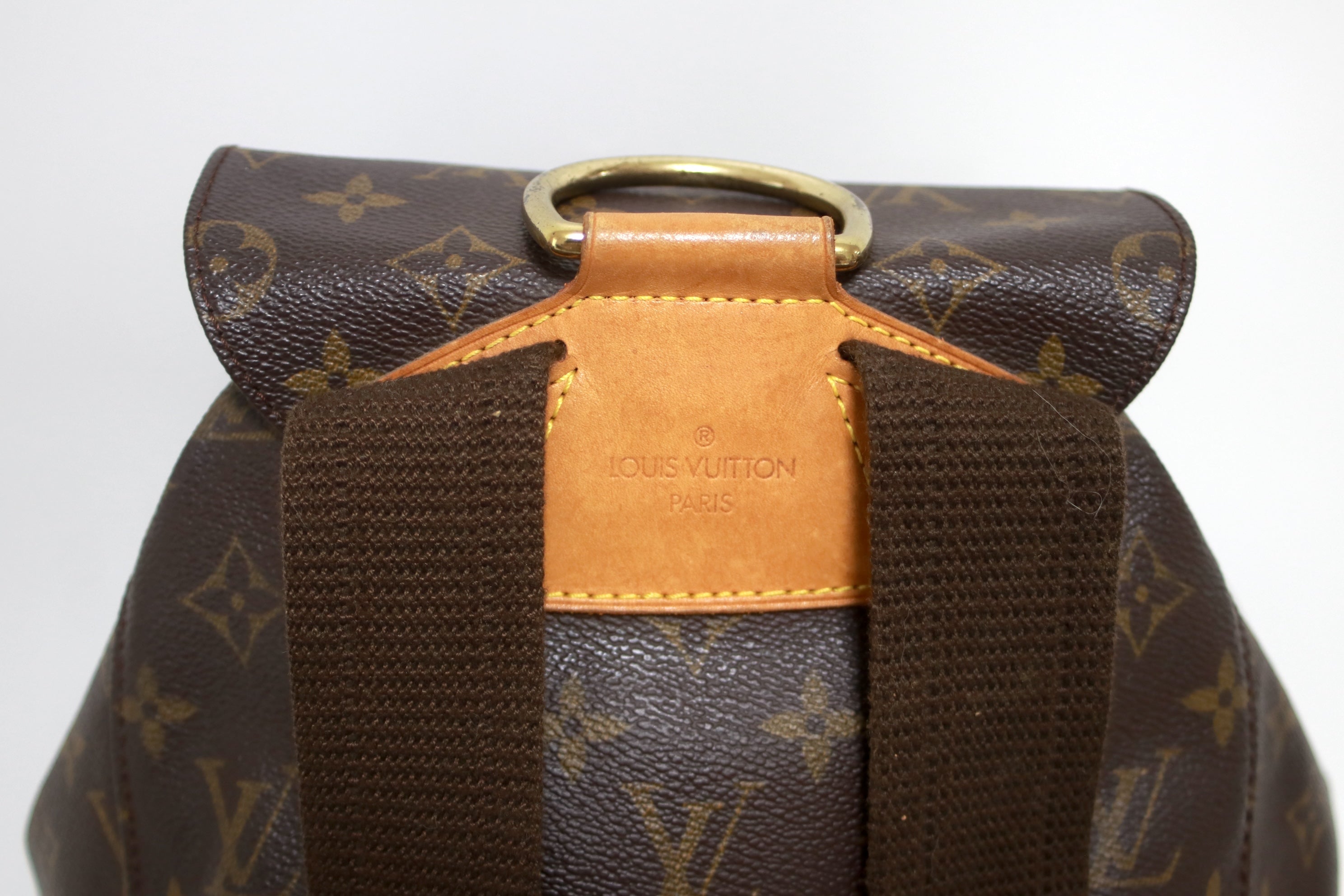 Louis Vuitton Montsouris GM Backpack Used