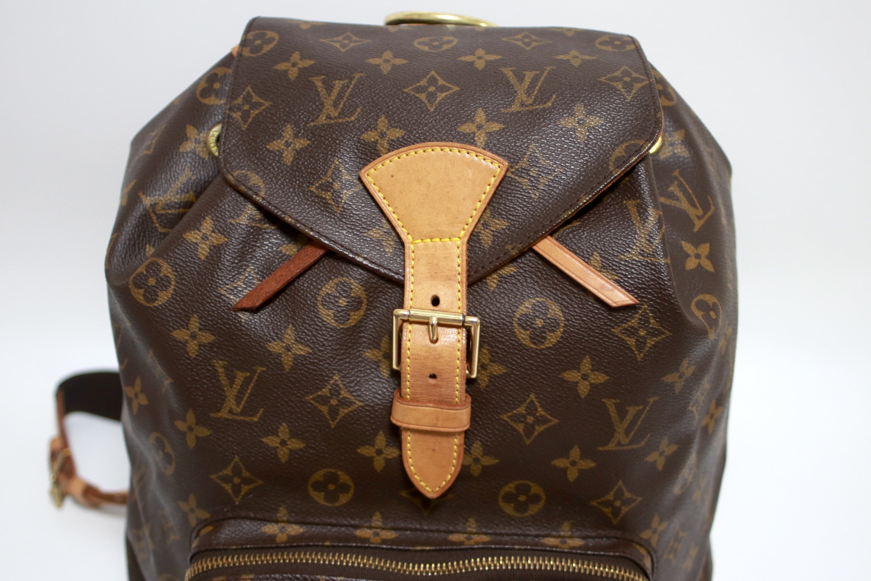 Louis Vuitton Montsouris GM Backpack Used