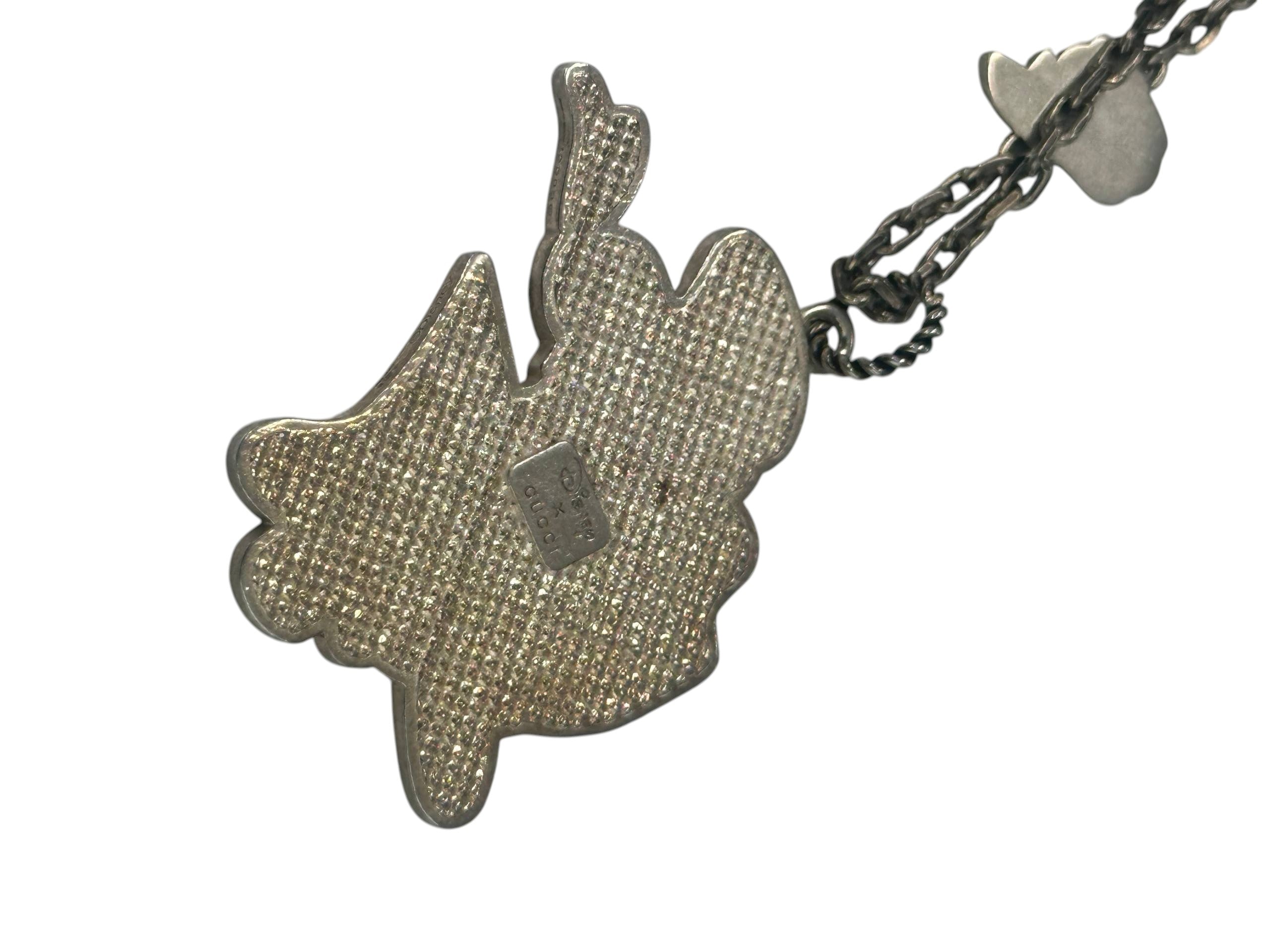 Pre-owned Gucci Donald Duck Necklace