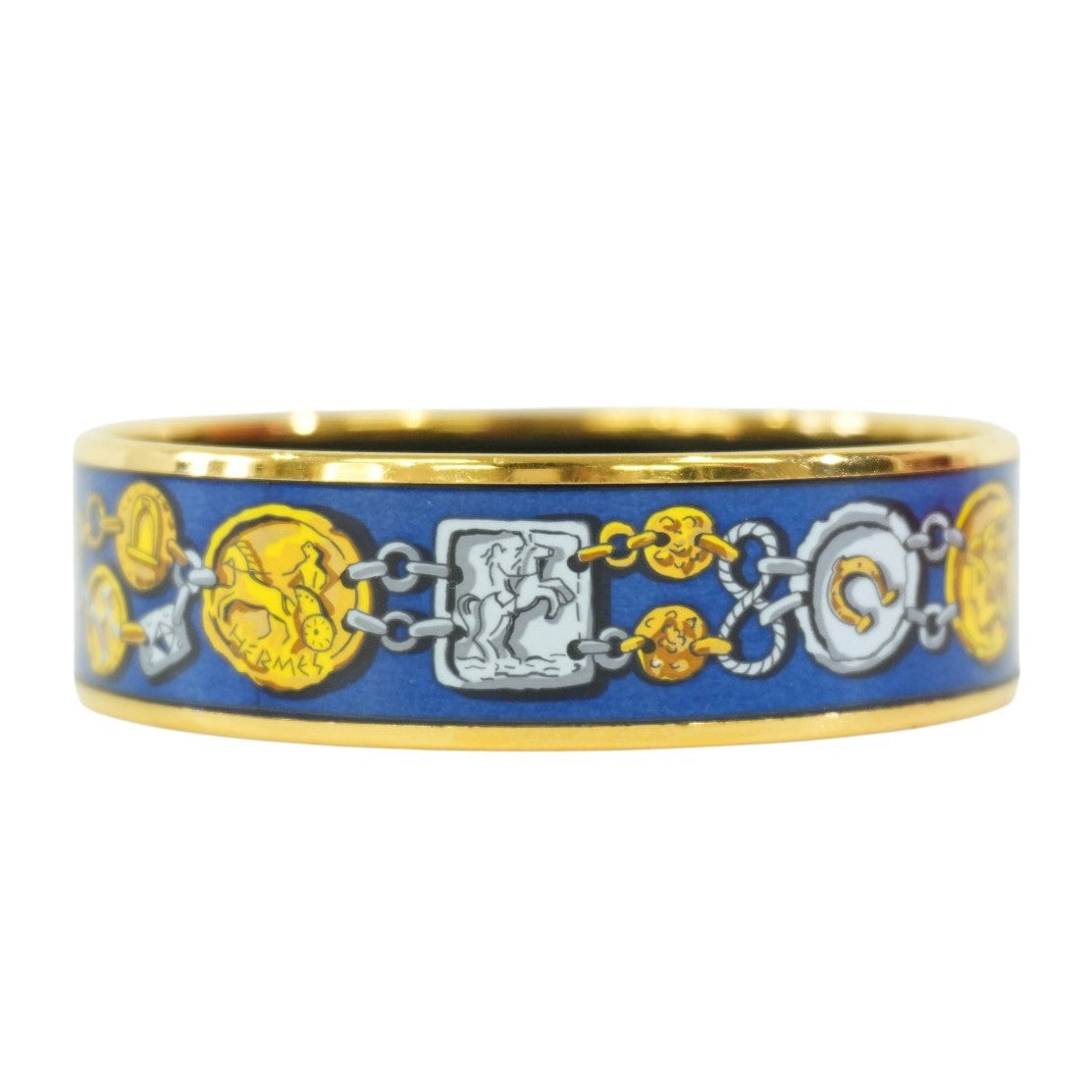 Pre-owned Hermes Bangle Blue
