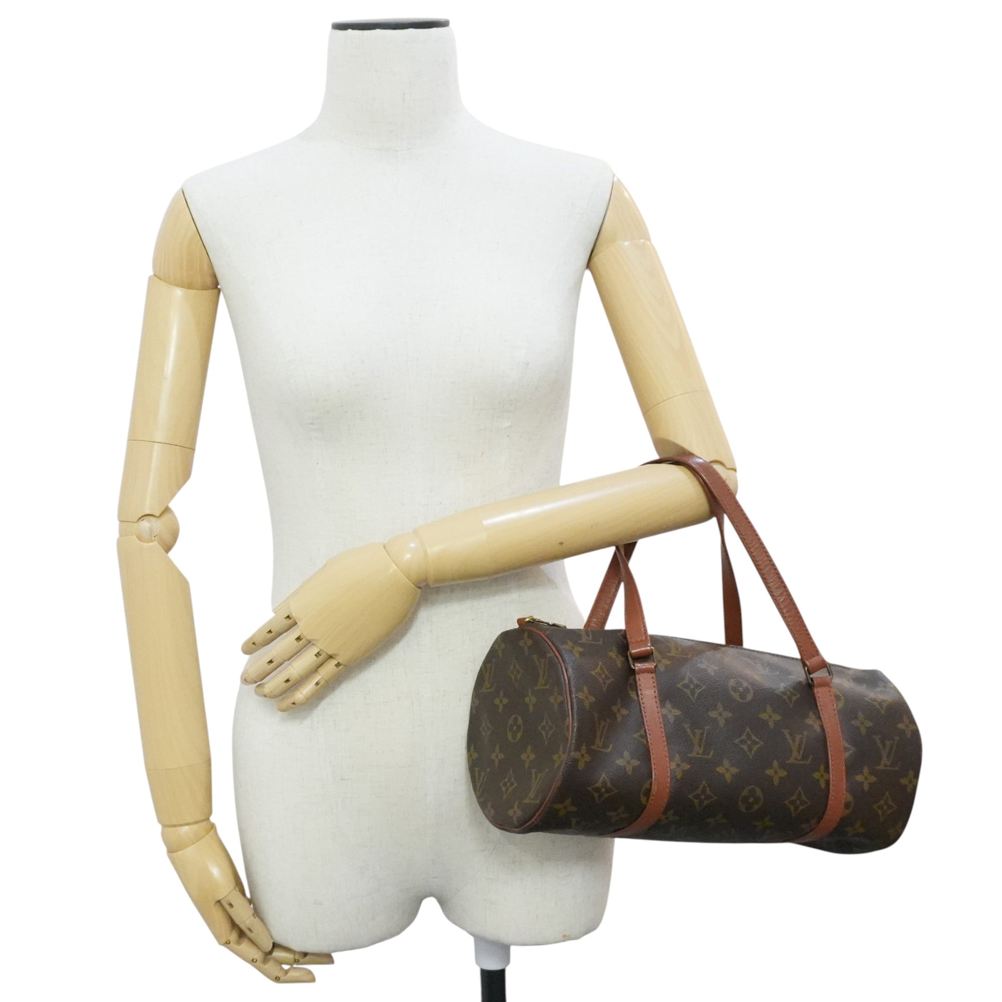 Pre-owned Louis Vuitton Monogram Papillon 30 Handbag