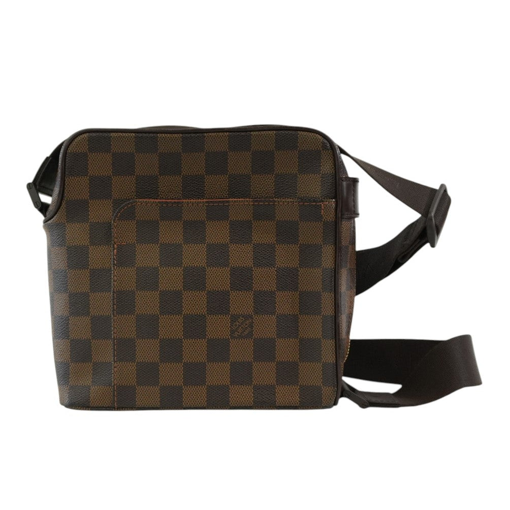 Pre-owned Louis Vuitton Damier Ebene Olav PM Crossbody Bag