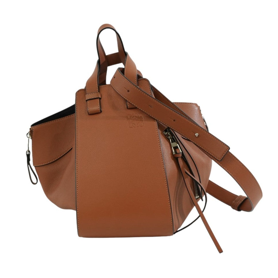 Pre-owned Loewe Hammock Shoulder Bag Brown