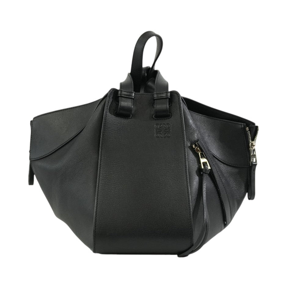 Pre-owned Loewe Hammock Shoulder Bag Black