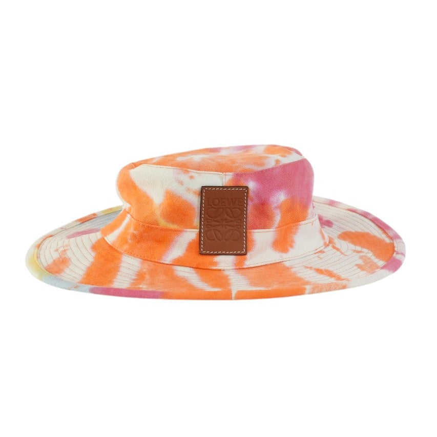 Pre-owned Loewe Bucket Hat Size 57 Multicolor