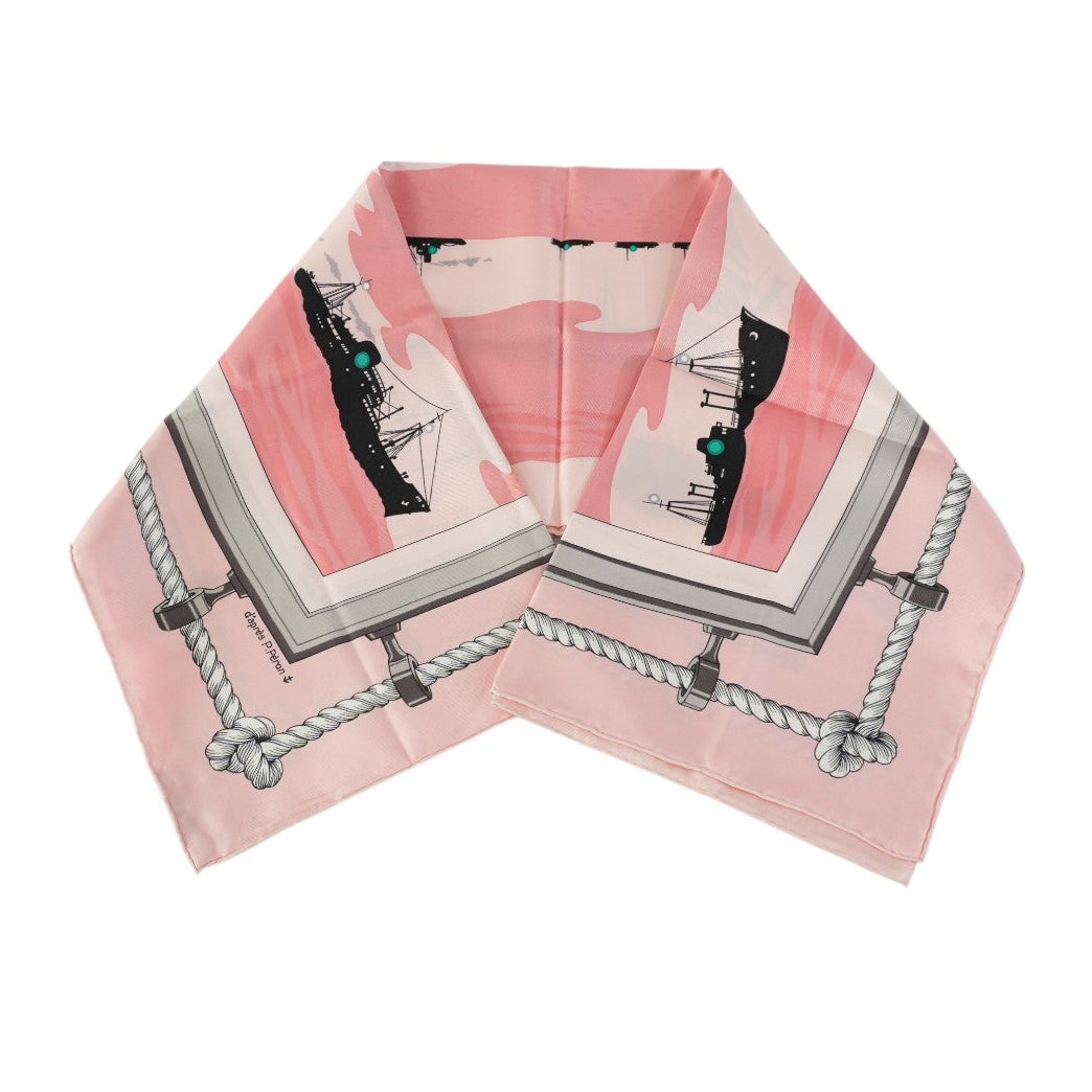 Pre-owned Hermes Scarf Pink