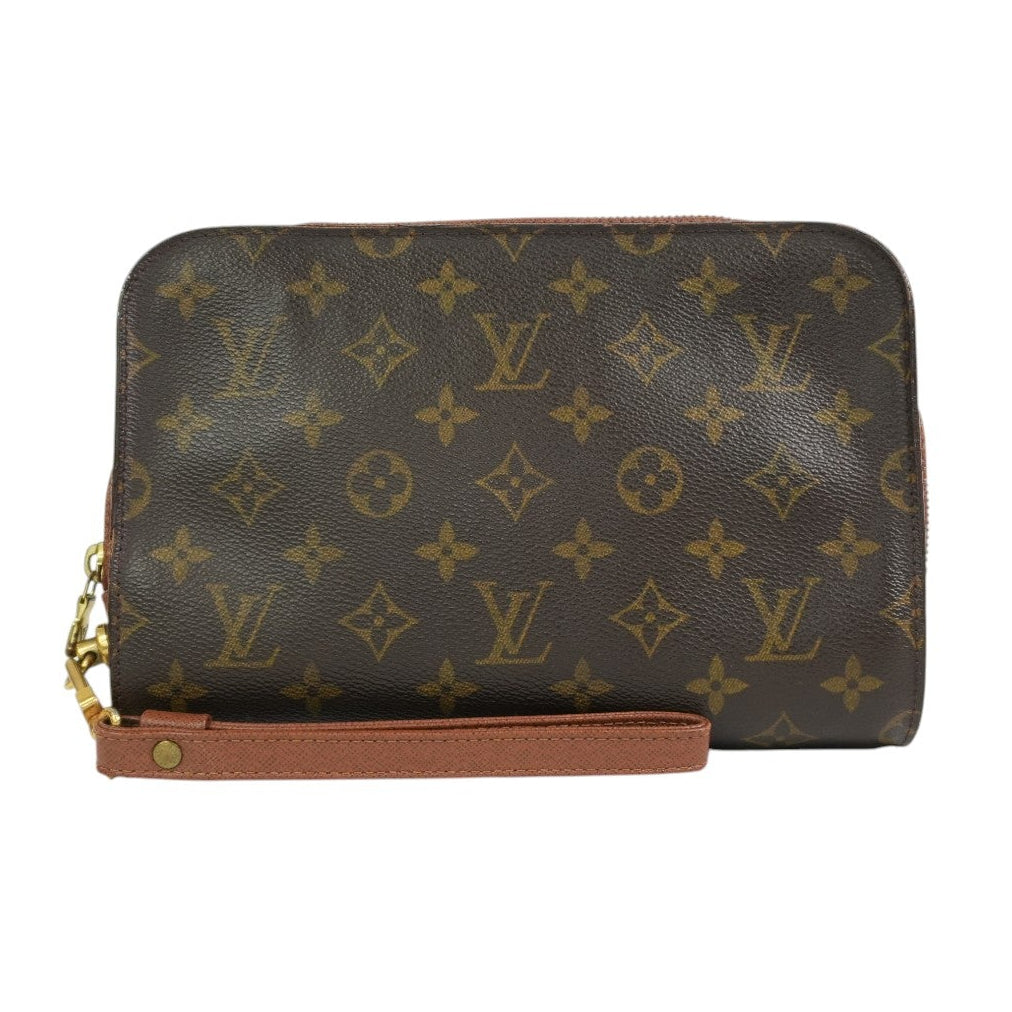 Pre-owned Louis Vuitton Monogram Orsay Wrist Clutch