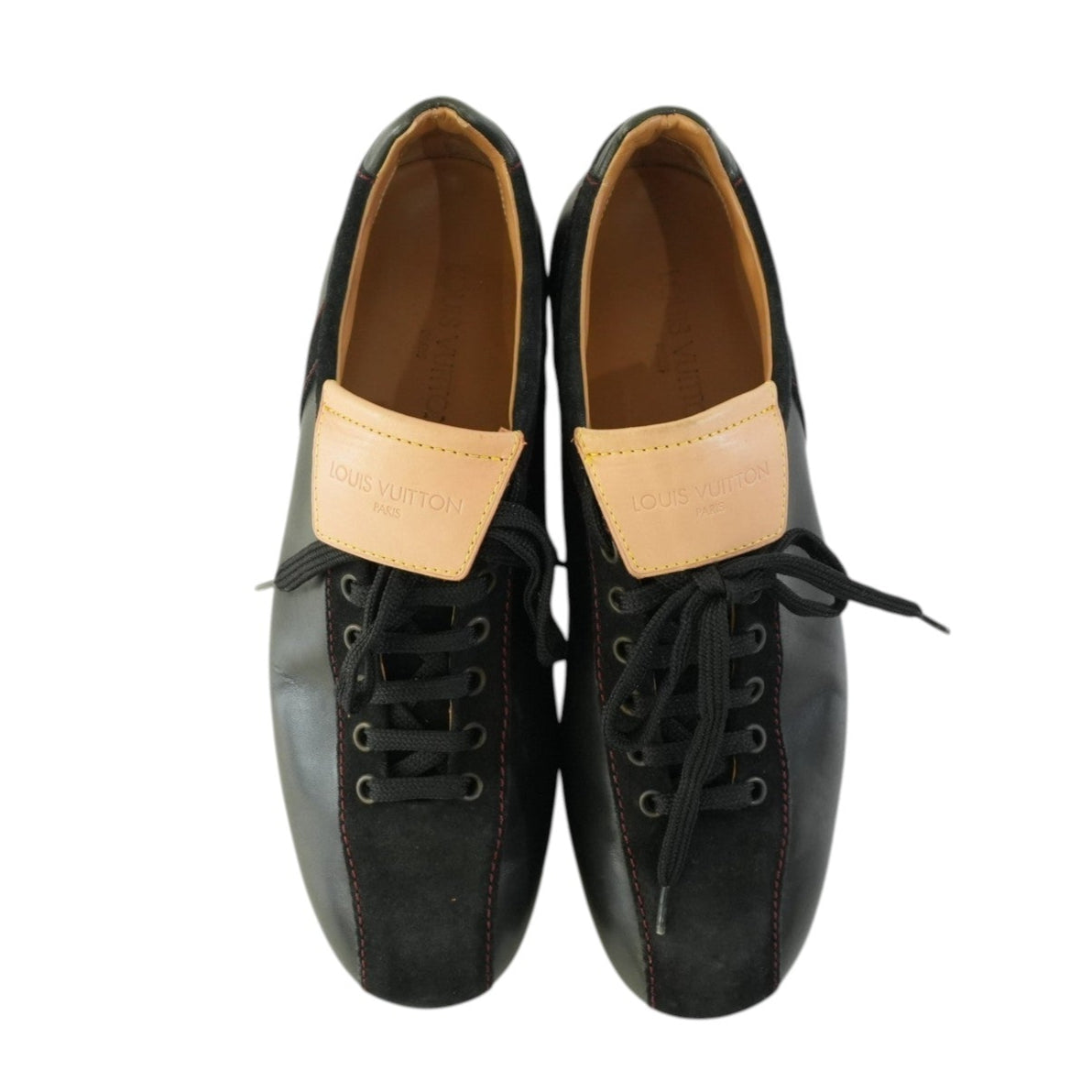 Pre-owned Louis Vuitton Leather Shoes Size 7 Black