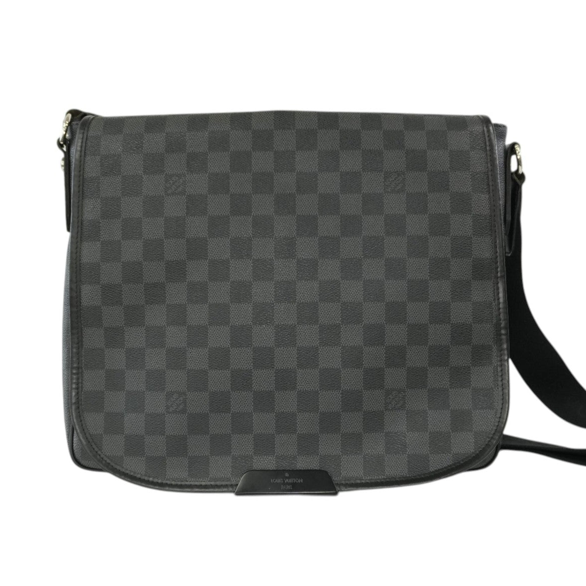 Pre-owned Louis Vuitton Damier Graphite Daniel MM Messenger Bag