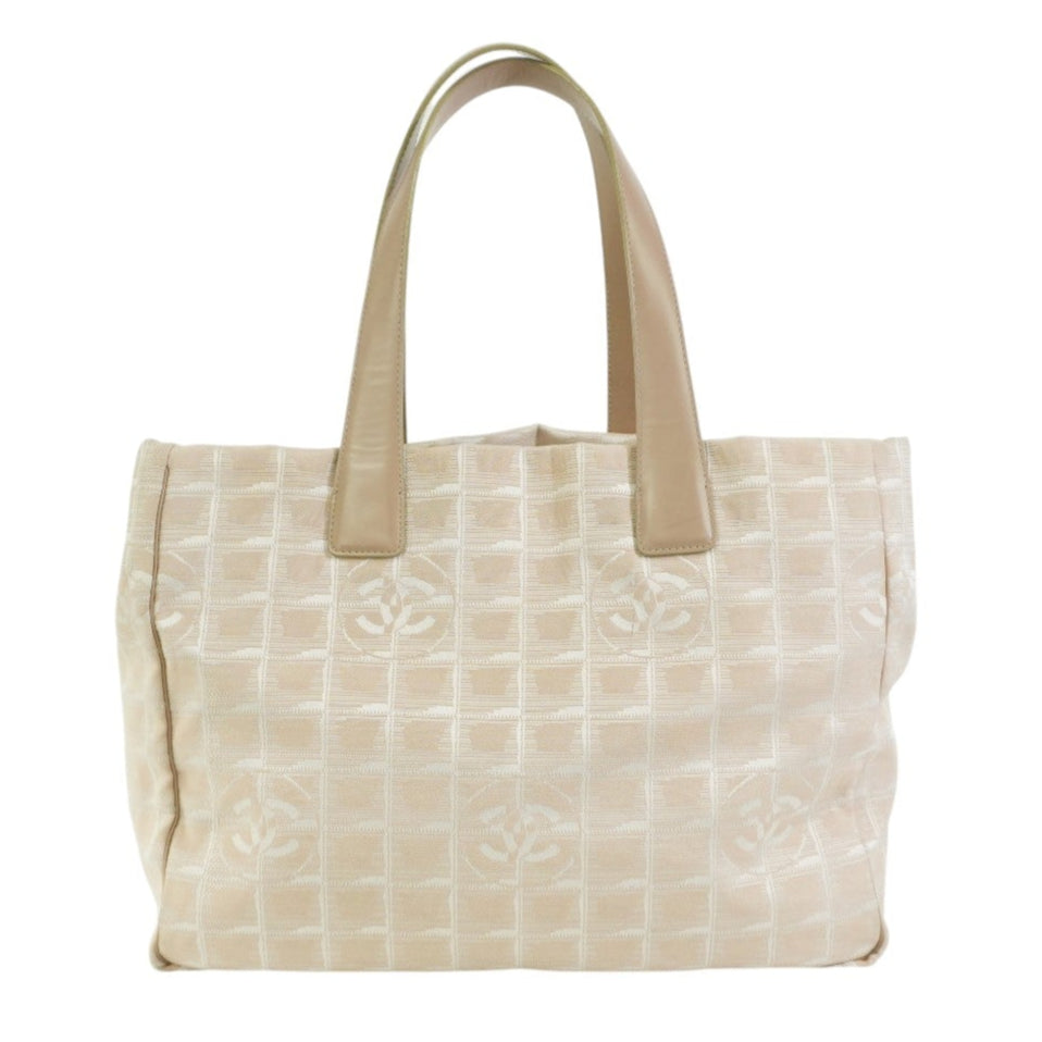Pre-owned Chanel New Travel Line Tote Bag Pink