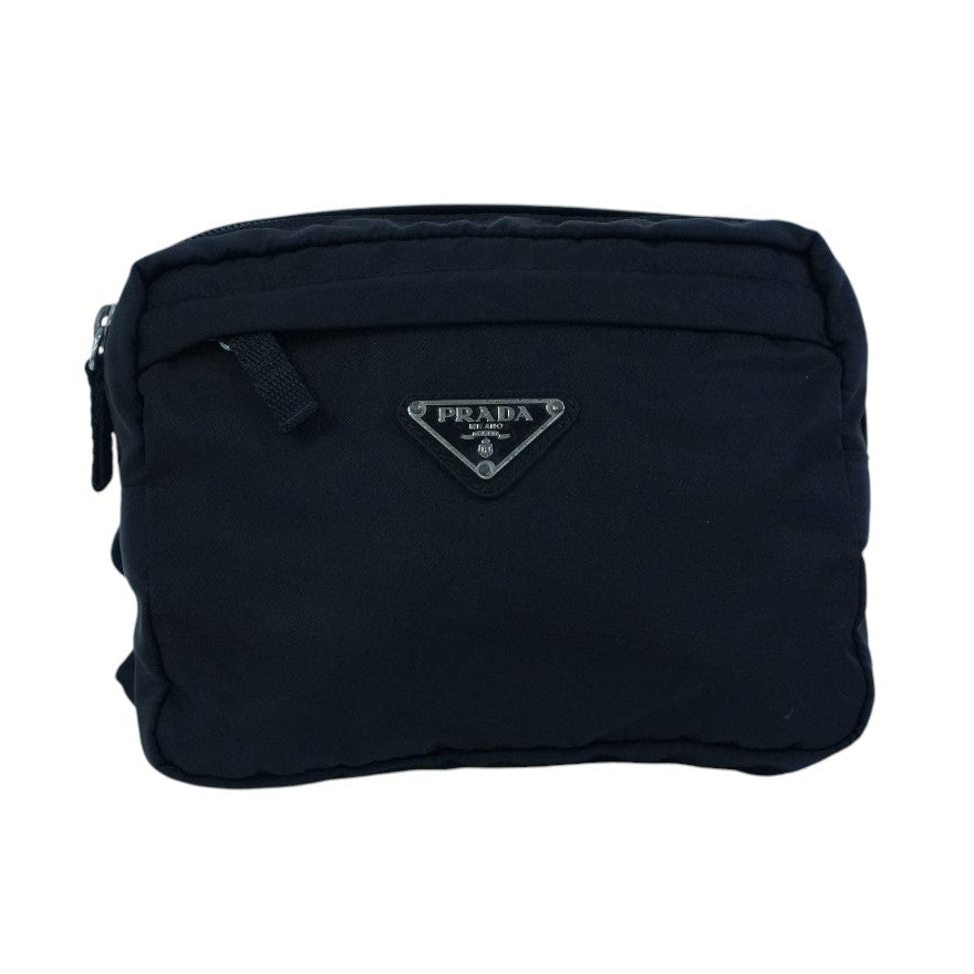 Pre-owned Prada Nylon Body Bag Black