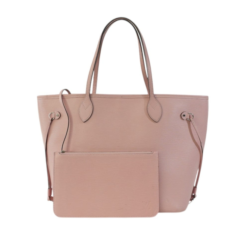 Pre-owned Louis Vuitton Epi Leather Neverfull MM Tote Bag Pink