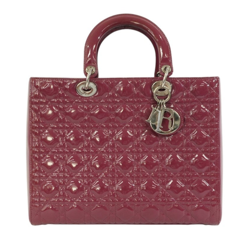 Pre-owned Lady Dior Handbag Pink