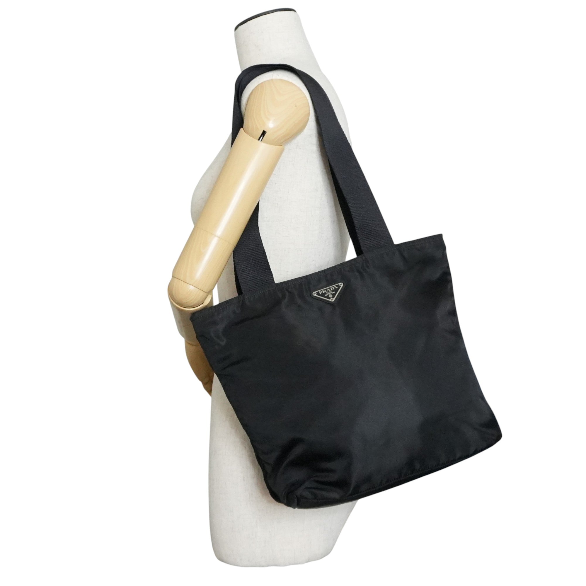 Pre-owned Prada Nylon Shoulder Bag Black