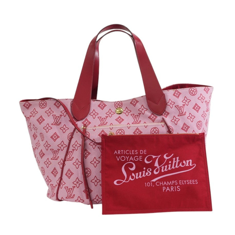 Pre-owned Louis Vuitton Cabas Ipanema GM Tote Bag Pink